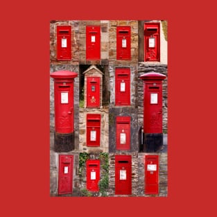 Postboxes of old England T-Shirt