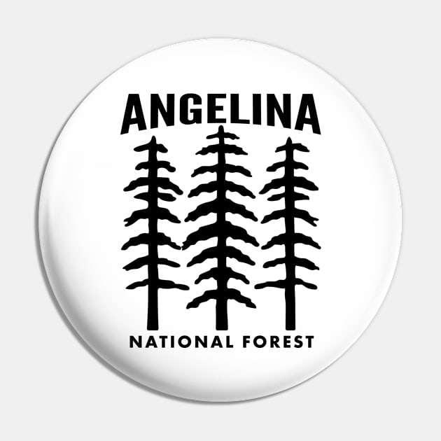 Angelina National Forest Pin by HalpinDesign