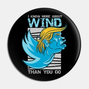 I Know More About Wind Fun Final US Presidential Debate Pin