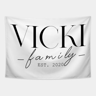 Vicki Family EST. 2020, Surname, Vicki Tapestry