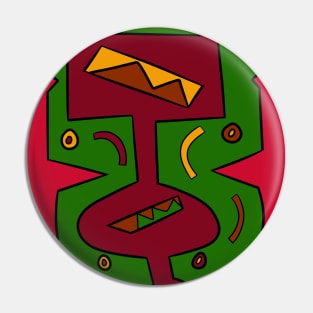 Rainforest Suitcase Totem Pin