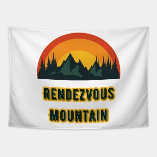 Rendezvous Mountain Tapestry