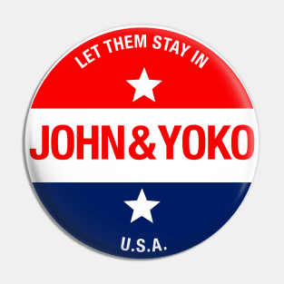 John & Yoko Pin