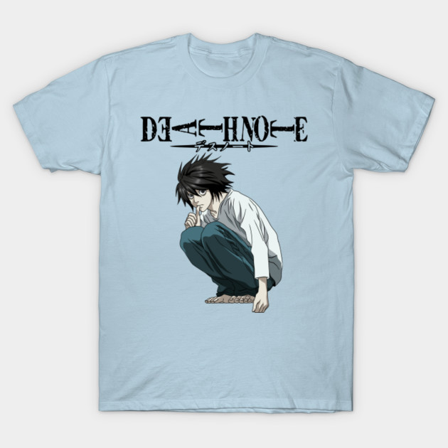 Death note L - Death Note L - T-Shirt | TeePublic