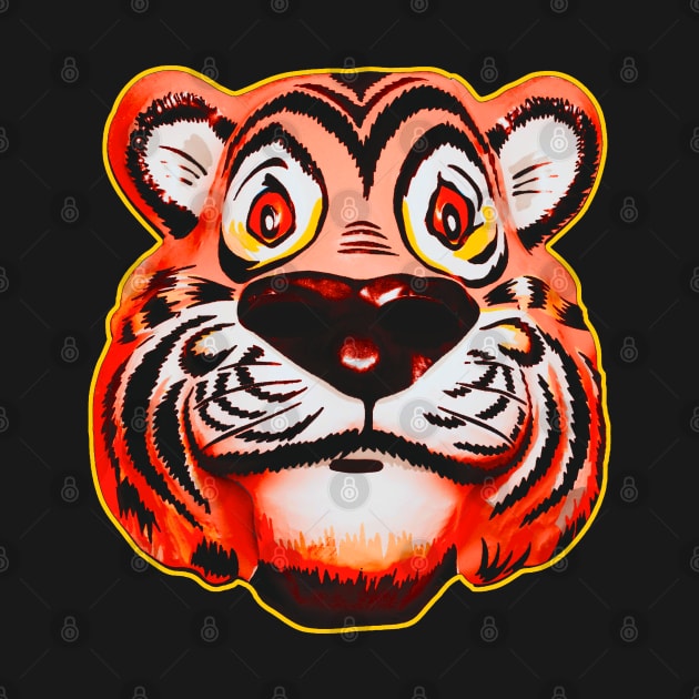 Cute Tiger Mask by TJWDraws