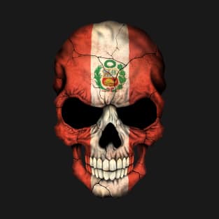 Peruvian Flag Skull T-Shirt