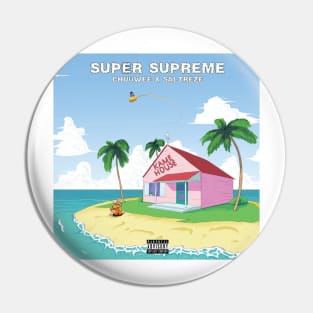 Kame Kush House (Super Supreme Bootleg) Pin