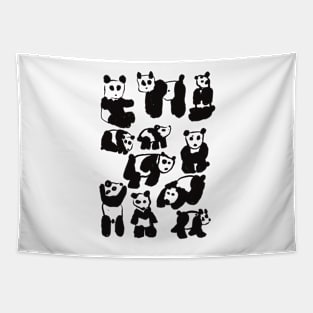 Panda Collection Tapestry