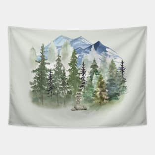 Mountain Life Tapestry