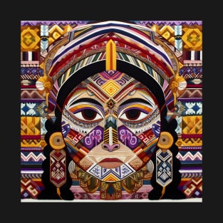 Andean Impressions: Expressive Portraits, Mochica Ceramics, and Textile Beauty Unveiled T-Shirt