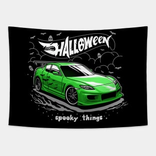 Halloween Mazda RX8 Tapestry