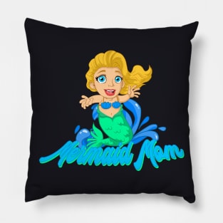 Mermaid Mom Pillow