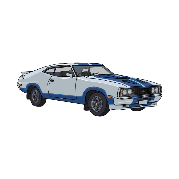 ford falcon xc cobra by Artbychb