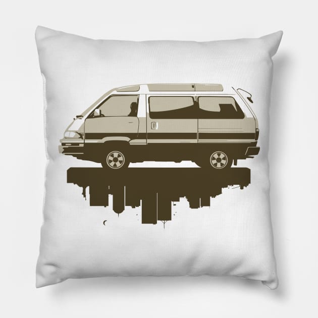 Wonderwagon Urban-Toyota Master Ace Pillow by GalfiZsolt