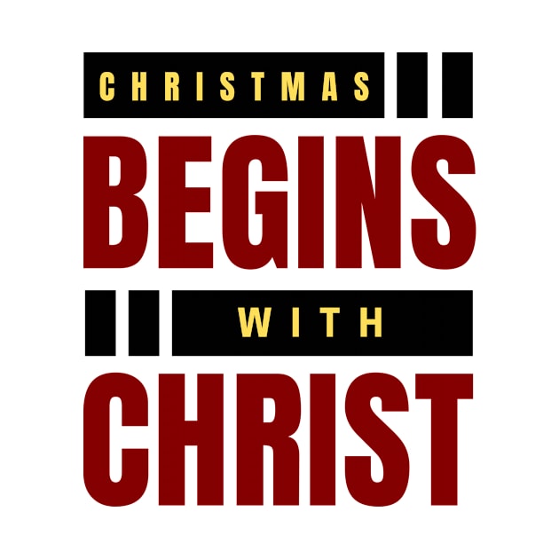 Christmas Begins With Christ by All Things Gospel