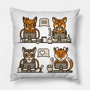 Animal Tech Team Tales Pillow