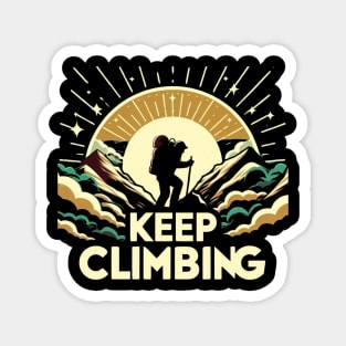 Keep Climbing t-shirt Magnet