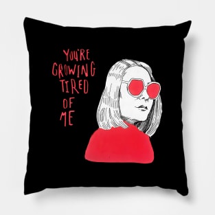 Mitski Growing Tired Pillow