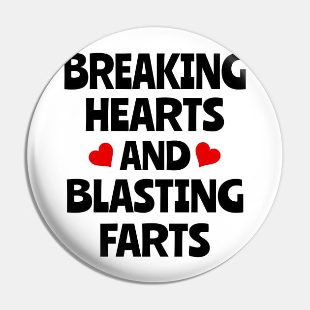 Breaking hearts and blasting farts funny babygrow onesie Pin by TopTees