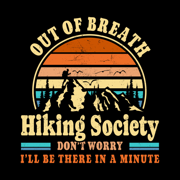 Out of Breath Hiking Society - Retro Sunset by Bunder Score