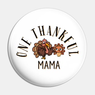 Mama and baby turkey for thanksgiving Pin