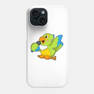 Parrot Singer Microphone Phone Case