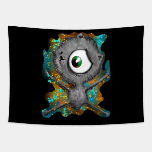 Splat cat Tapestry