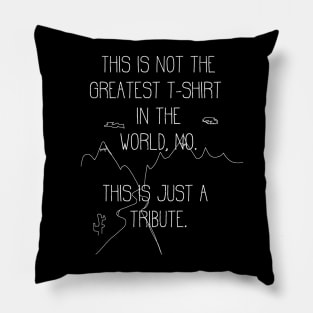 Tribute to Tenacious D Pillow