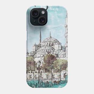 Blue Mosque Phone Case