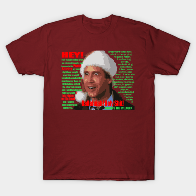 Christmas Vacation Boss Rant Christmas Vacation Quote T Shirt Teepublic