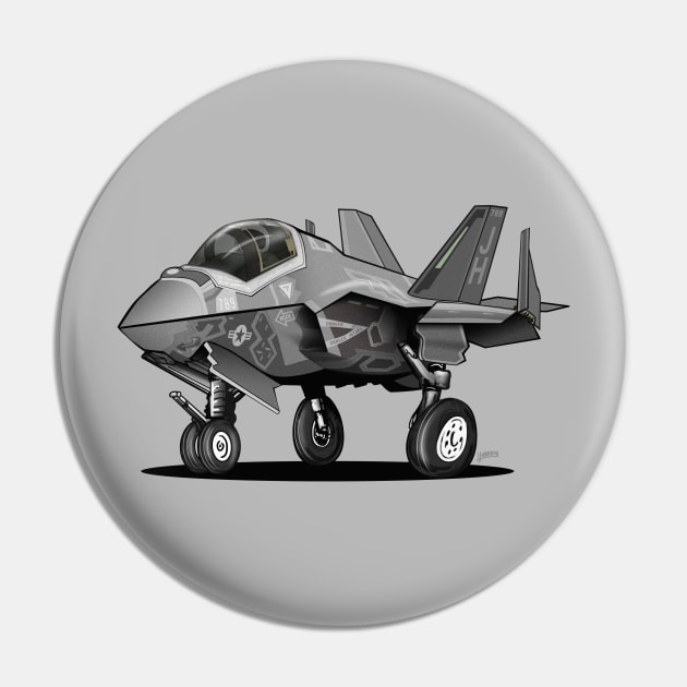 F-35C Lightning II Joint Strike Fighter Illustration Pin by hobrath