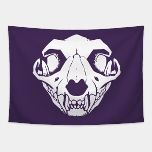 Cat Skull Tapestry