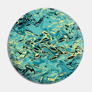 Abstract Art Marble Pin