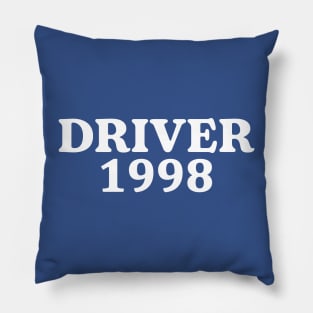 driver 1998 Pillow