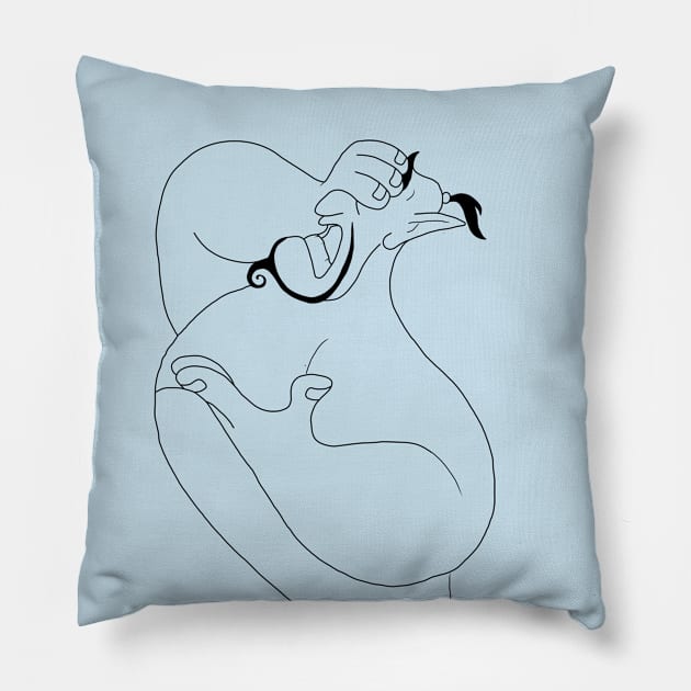 "Genie" Pillow by Mashas01ar