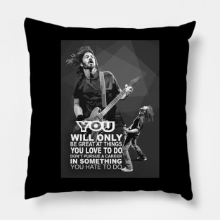 Rockstar Quotes Pillow
