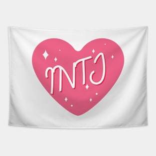 INTJ personality typography Tapestry