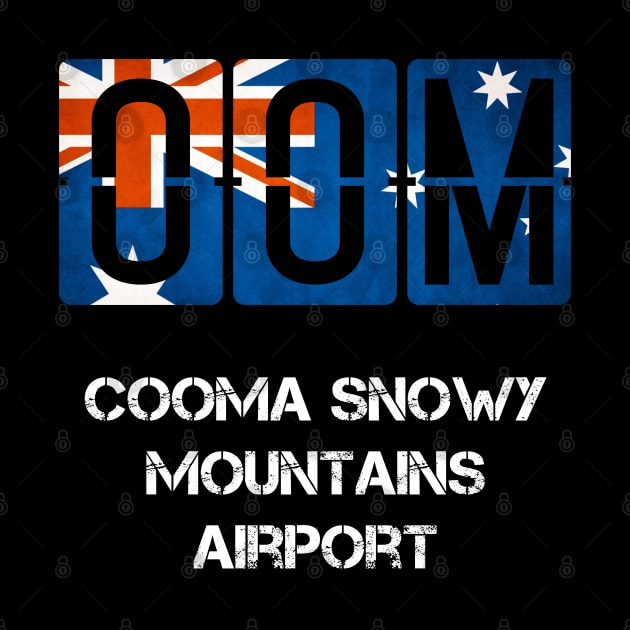 OOM Cooma Snowy Mountains Airport code by Storeology