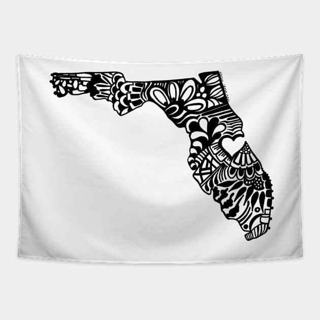 Florida_black Tapestry by kk3lsyy