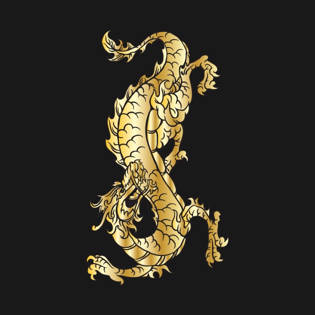 Gold Dragon 08 by Verboten