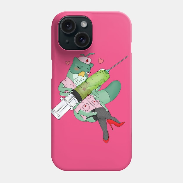 nurse slav Phone Case by annamustdie