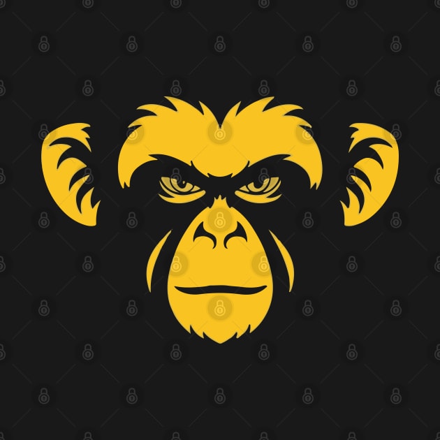Monkey Face by RetroColors