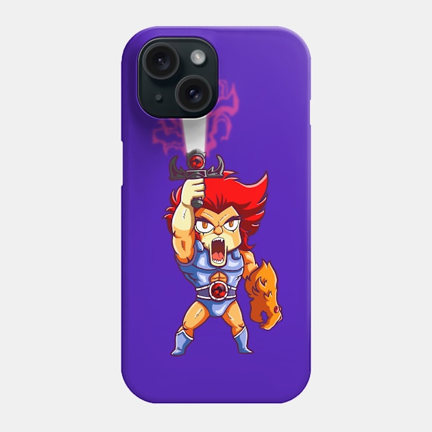 Thunder Lion Phone Case by mauchofett