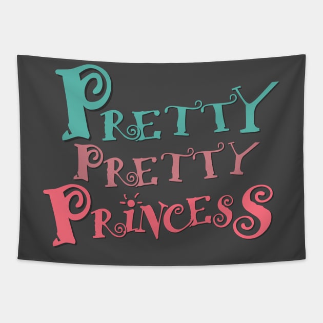 Pretty Pretty Princess Tapestry by AlondraHanley