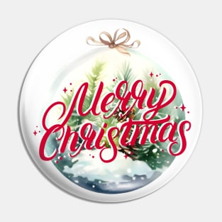 MERRY CHRISTMAS Pin