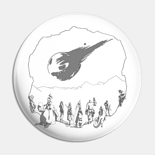 Final Fantasy 7 Meteor Light Pin