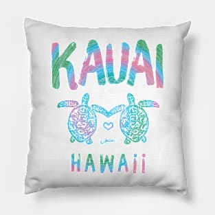 Kauai, Hawaii Sea Turtle Pillow