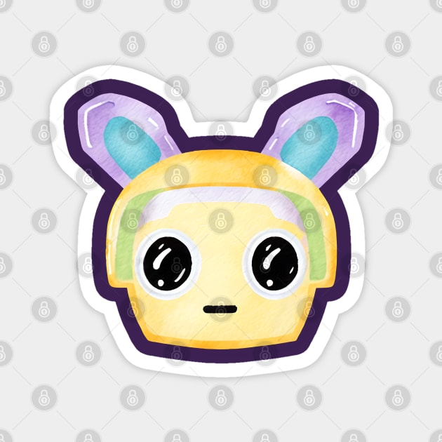 Bunny Bot Magnet by Xie