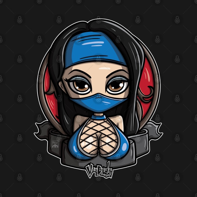 Kitana Pin Up by VooDudeDesigns