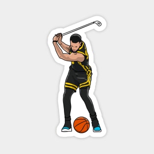 Swinging curry Magnet